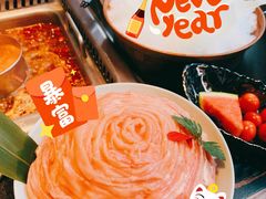 大隐爆浆芝士手打鲜虾丸-大隐·成都火锅Bistro(合生麒麟新天地店)