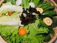 蔬菜拼盘-尚尚仙·酸汤猪手·猪肚鸡火锅(华联万柳购物中心店)