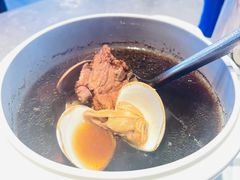 黑蒜龙骨文蛤汤-五姊妹海鲜(火车站店)