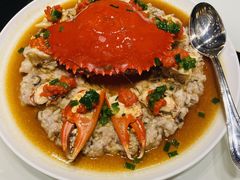 和乐蟹蒸手剁肉饼-广州文华东方酒店·江-由辉师傅主理