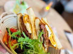 牛排芝士蘑菇北海道三明治-玲婧胡同·生日蛋糕·餐厅(嘉里城店)