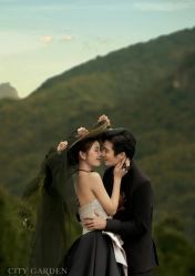 -城市花园婚纱摄影