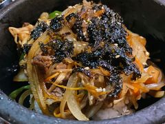 烤牛肉石锅拌饭-青春韩国料理(汽博店)
