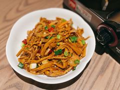 三层肉炒建瓯笋芽-四道菜·福建菜馆(新街口金鹰店)