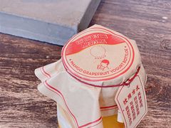 芒果甘露酸奶瓶-喜茶(东莞汇一城店)