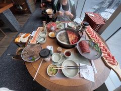 草本鸳鸯锅-盡膳口福跷脚牛肉火锅(晶耀前滩店)