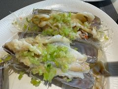 蒜蓉粉丝蒸竹节蚌-老六海鲜城