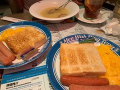 西多士炒蛋孖肠-敏华冰厅(天河城店)