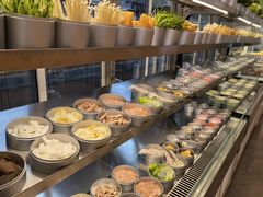 自助取餐区-晓沸牛肉海鲜小火锅(白湖亭万达广场店)