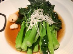 油淋脆菜心-绿茶餐厅(布吉万象汇店)