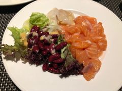 三文鱼刺生-上海锦江汤臣洲际大酒店壹阶层