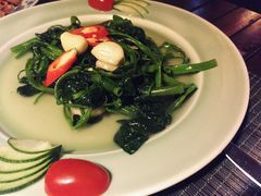 大蒜炒空心菜-林院餐厅