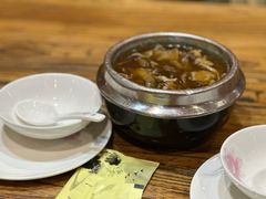 台蘑莜面鱼儿-一盏明灯全素斋(殊像寺店)