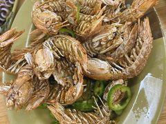 椒盐濑尿虾-贞姨美食·老字号海鲜大排档