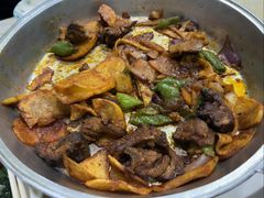 -尕有炕锅烤羊肉