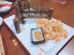 -东来菜馆•手抓海鲜家常菜•海鲜锅贴(鸽子窝店)