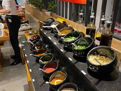 自助调料区-贰重天冰煮羊自助火锅(东坝店)