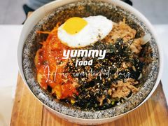 泡菜五花肉拌饭-京尚道韩式美食屋(海甸岛店)