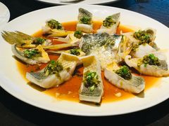 雪菜蒸黄花鱼-甄御•海鲜新青岛菜(麦岛店)