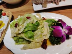 爆炒莲花白-品回味清真西北楼(宁波首店)