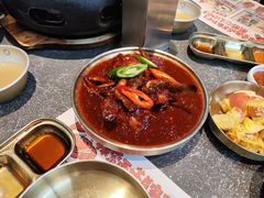 -草家酱蟹炭火烤肉店(珲春南路二店)