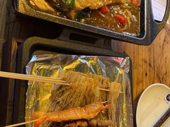 -路边摊小炉子烧烤