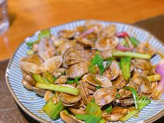 泰辣椒膏炒花甲-上楼私房菜(院士路店)