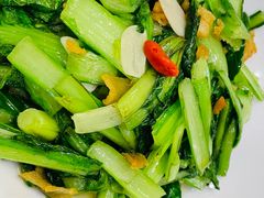 油炸炒小白菜-京天红酒家(马家堡店)
