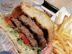 火烤双层牛肉特堡-The Habit Burger Grill 哈比特汉堡(复兴soho店)