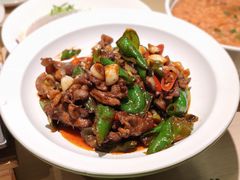 螺丝椒炒肉-吕氏疙瘩汤·海鲜新鲁菜(凯德mall新都心店)