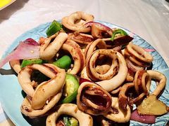 酱爆鱿鱼筒-桥东喜碧海鲜街(水东街店)