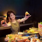 吃探鱼顺手领养了一个仔.还能77折吃🐟