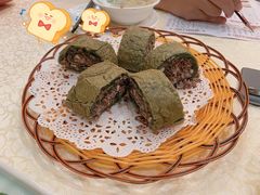 绿茶红豆薄撑-顺德人家食府(黄金广场店)