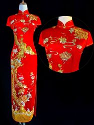 -懿沉香中式嫁衣礼服秀禾服龙凤褂马来褂旗袍总店