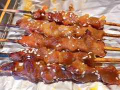蜜汁梅肉-喝丢一只鞋辣炒海鲜小烧烤(三八广场店)