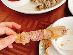 椒盐皮皮虾-天桥饭店·特色海鲜(金山嘴渔村店)