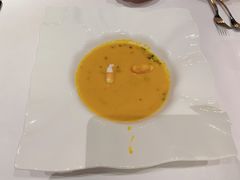 经典蔬菜浓汤配新鲜藜麦大虾-王品台塑牛排(成都万象城店)