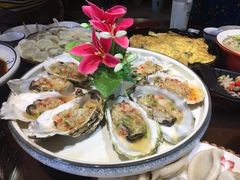 -东来菜馆•手抓海鲜家常菜•海鲜锅贴(鸽子窝店)