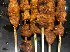 烤羊肉串-苏完瓜尔佳氏·满洲涮肉(古方路店)
