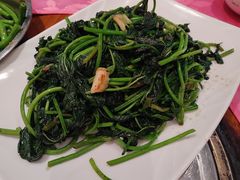 蒜蓉番薯叶-蠔园山庄(礼乐食街店)