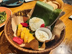 斑斓椰香芒果糯米饭-曼泰·泰餐(江南环球港店)