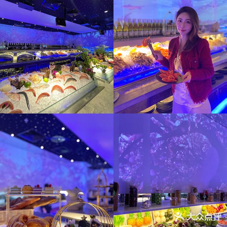 门打开后惊艳到我的海鲜自助餐厅✨浪漫的约会圣地🍴