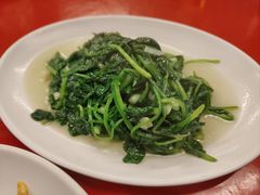 炒菠菜-梅鑫海产店