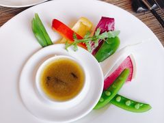 时令蔬菜配凤尾鱼酱-yokocho上横町·日本食街(深业上城店)