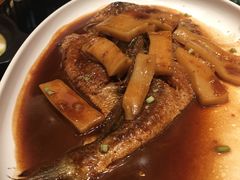 深海黄鱼年糕-径山十八道·风味民间菜(杭州总店)