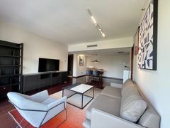 -北京财富中心公寓-停车场