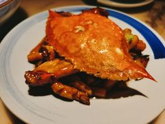 梭子蟹炒年糕-谭家弄堂(亚欧商厦店)