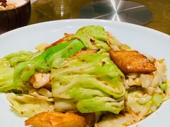 老爷特色包菜炒馕-巴依老爷新疆美食(常营店)