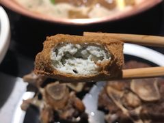 油炸臭豆腐-京韵胡同·酱香羊蝎子火锅涮肉(长寿路店)
