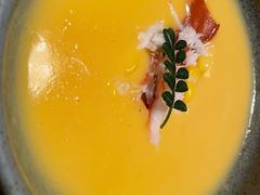 南瓜奶油浓汤-夏朵餐厅(丁香店)